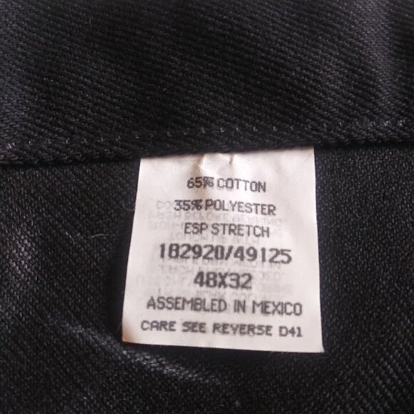 David Taylor Men's size 48X32 black flex jeans - Picture 12 of 14